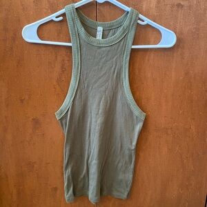 Free People Green Tank